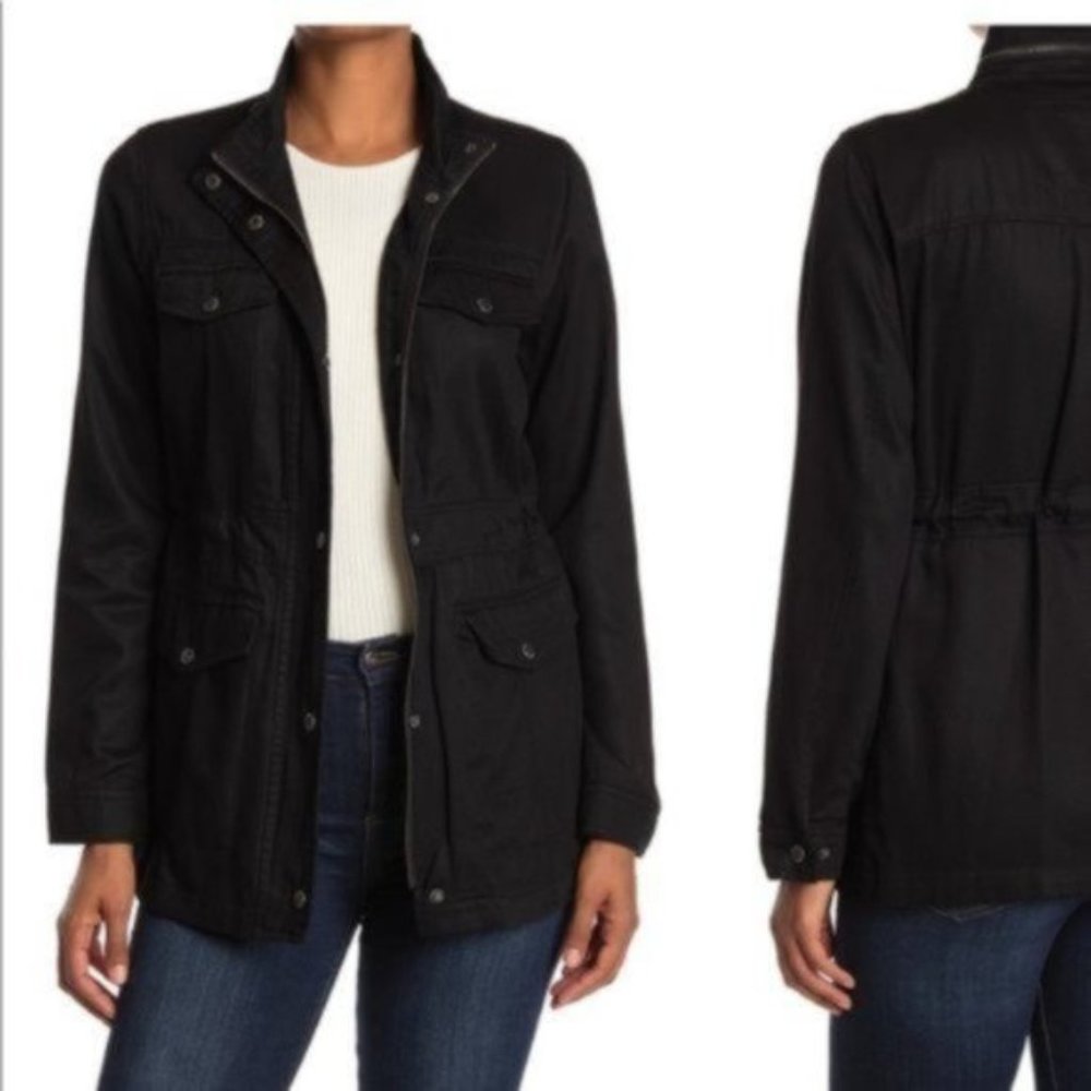 *Sold* LEVI'S Longline Military Jacket Black NWT XS